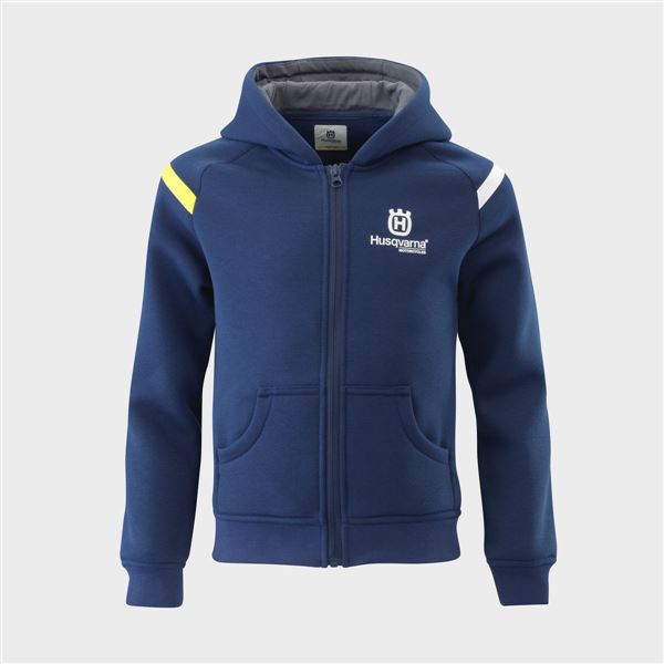 Kid Team Zip Hoodie Blue