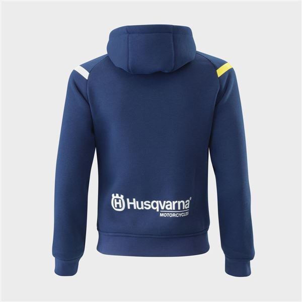 Kid Team Zip Hoodie Blue